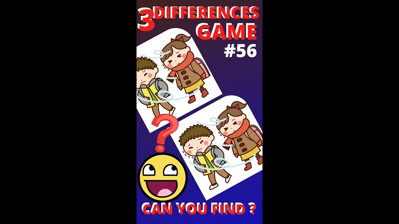 3 DIFFERENCES GAME | #56