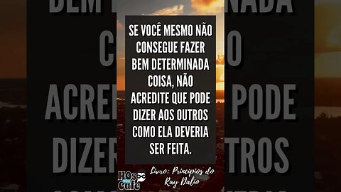 Frase do Ray Dalio no Livro Princípios 11 | #shorts