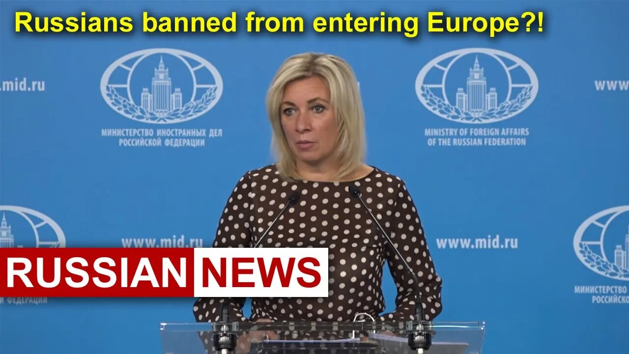 The European Union suspends visa facilitation agreement with Russia! Russian news | Ukraine