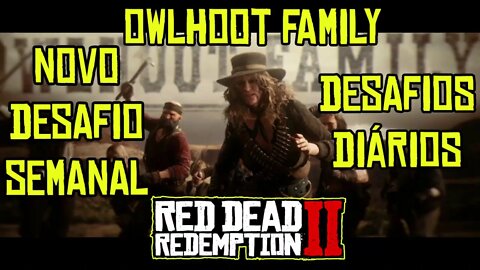 RED DEAD ONLINE OHLHOOT FAMILY, CONJUNTO DE CABELEIREIRO, M NAZAR E DESAFIOS