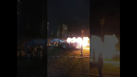 Remo comemorando sem luz no estádio do Paysandu - Remo Campeão Paraense 2022