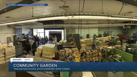 Trinidad High School to build community garden