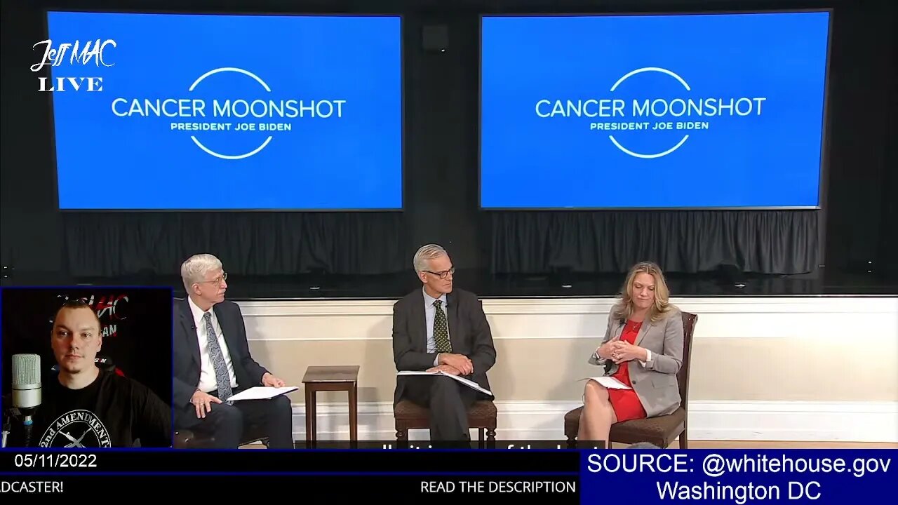 LIVE: Cancer Moonshot Goals Forum | The White House | USA |