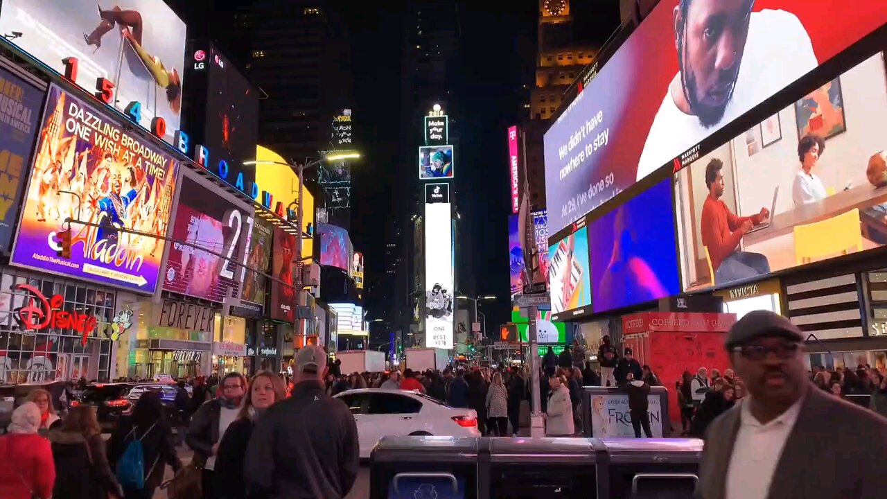 New York city - Times Square - the big 🍏🍎