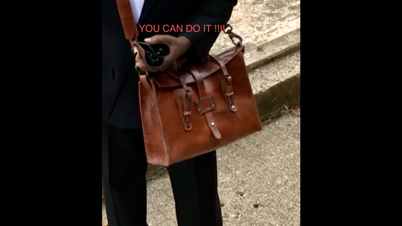 SOLD, BRIEFCASE, AND MATCHING HOLSTER, YOU CAN DO IT