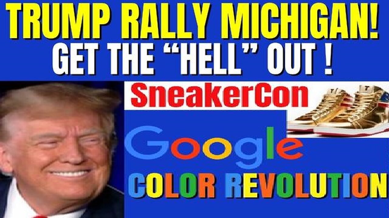 Breaking: Trump Rally MI - SneakerCon and Revolution 2.18.24