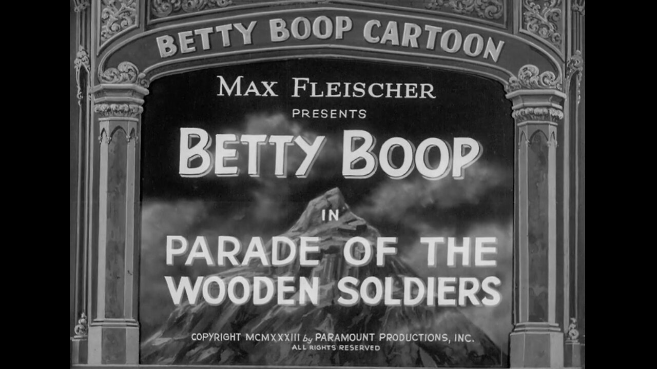 Betty Boop - Parade Of The Wooden Soldiers (1933)