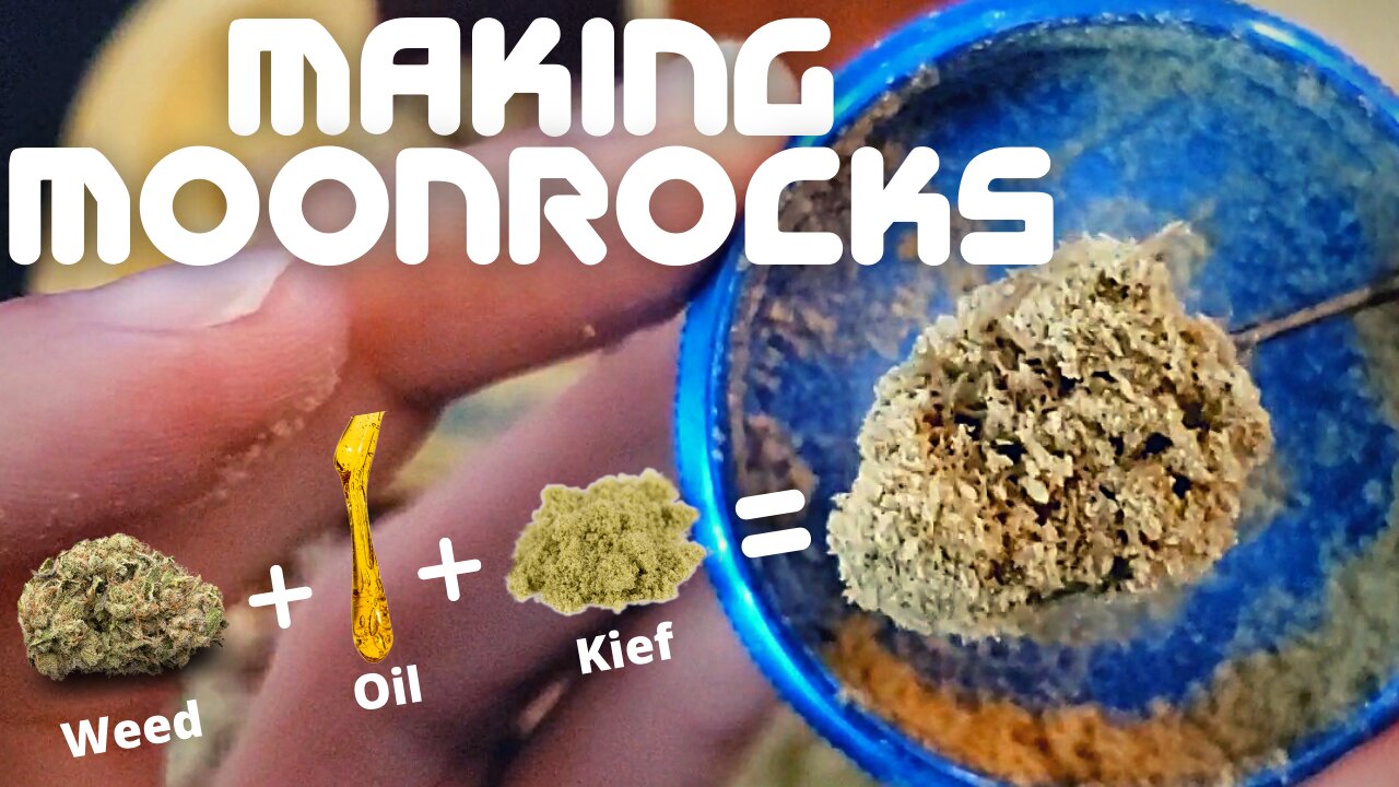 Making Moonrocks - Supercharged Weed aka Cannabis Caviar