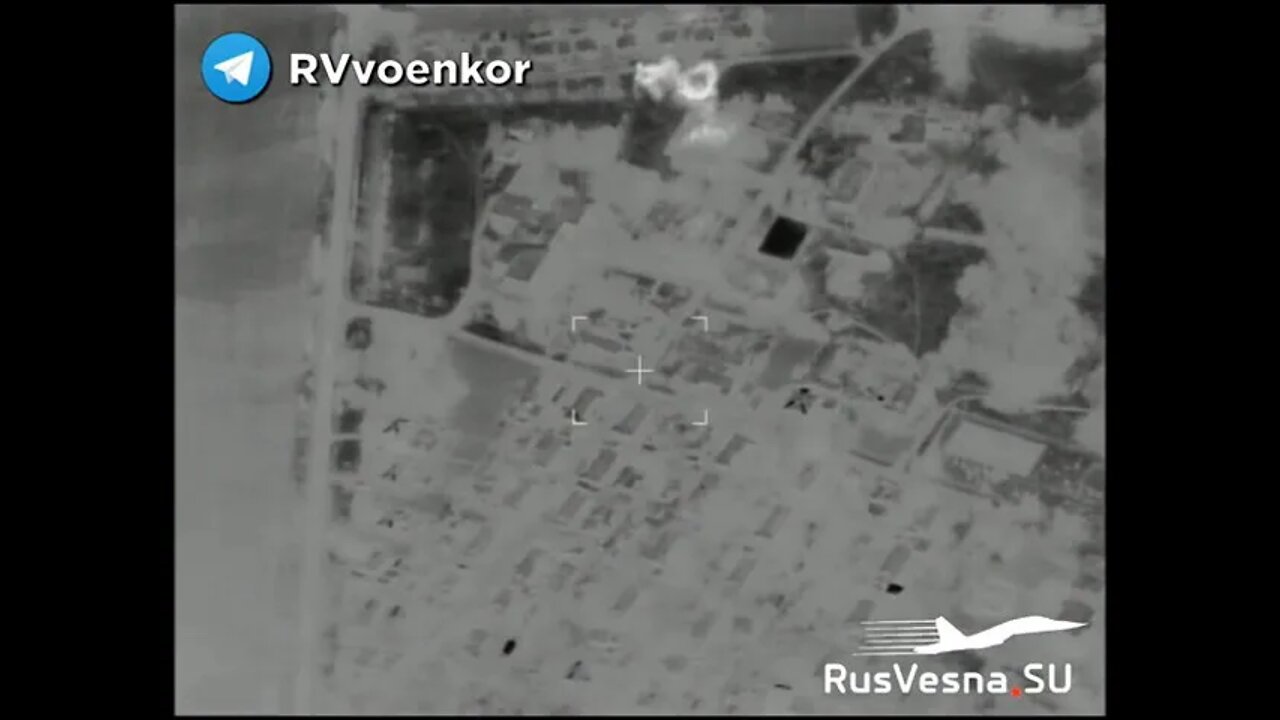Russian Strike On A Ukrainian Field Command Post