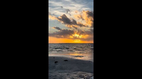 Sunset over Bunche Beach 4K