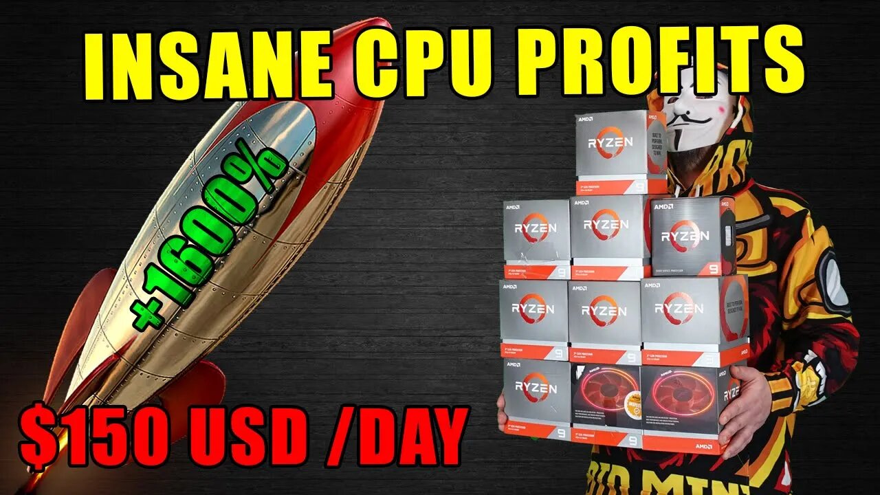 CPU Mining Profits Explode!!!!