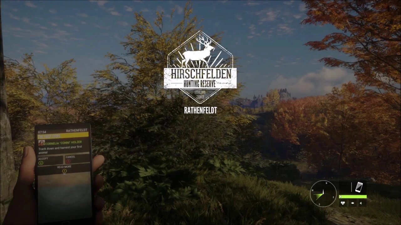 theHunter: Call Of The Wild - Hirschfelden Hunting Reserve Opening Scene - Video Game Scrapyard