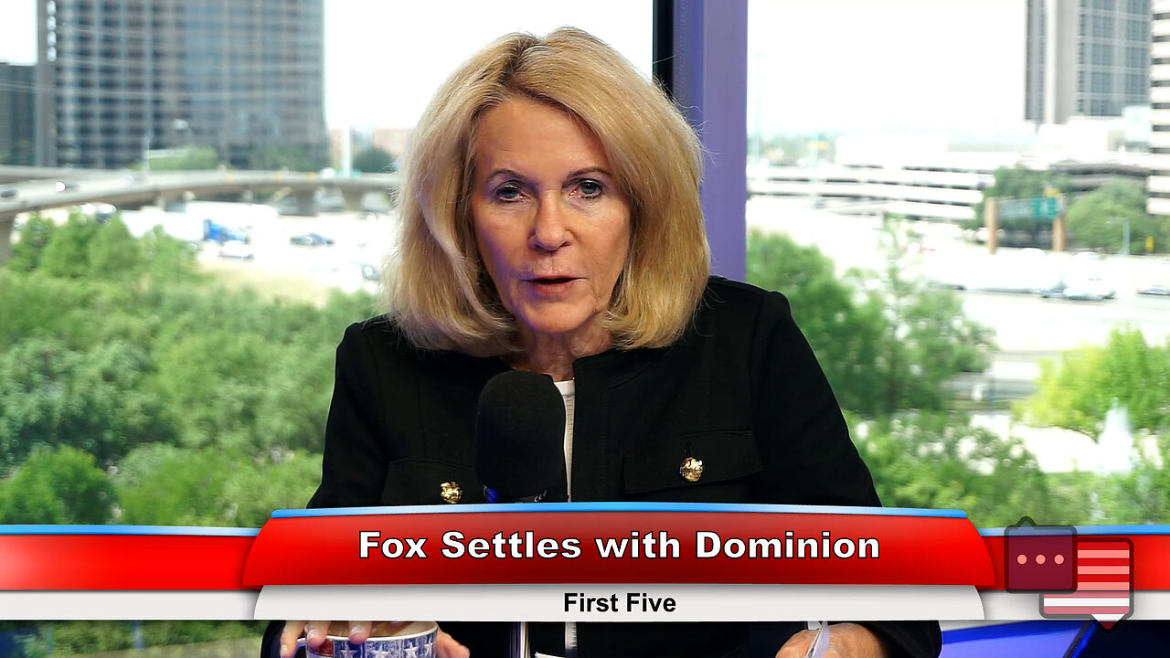 Fox Settles with Dominion | First Five 4.19.23