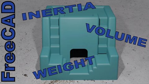 FreeCAD Mass Properties - Weight, Volume, Area and More |JOKO ENGINEERING|