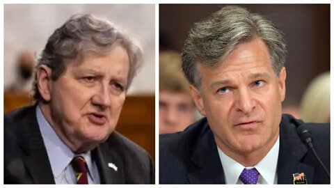 WHO IS SUSSMANN?!: Senator Kennedy Opens up a can of Whoop-Ass on FBI director Wray!