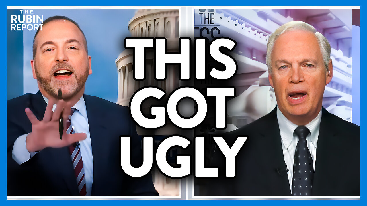 Watch News Host Lose His Cool When Guest Points Out His Insane Bias | DM CLIPS | Rubin Report
