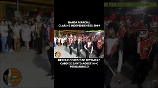 Banda Marcial Clarins Independentes 2019 - #shorts
