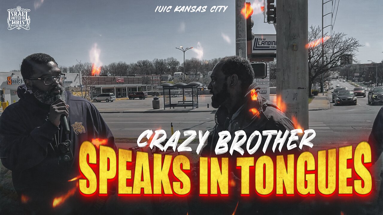 Crazy Brother Speaks In Tongues!