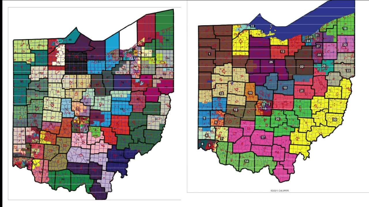 Ohio Redistricting Commission moves legislative district process along with party line vote