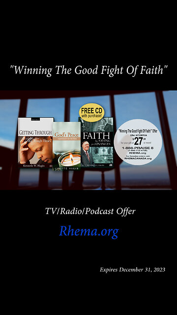 "FREE CD" - Faith By Saying For Finances by Rev. Kenneth E. Hagin (with TV/Radio offer purchase)