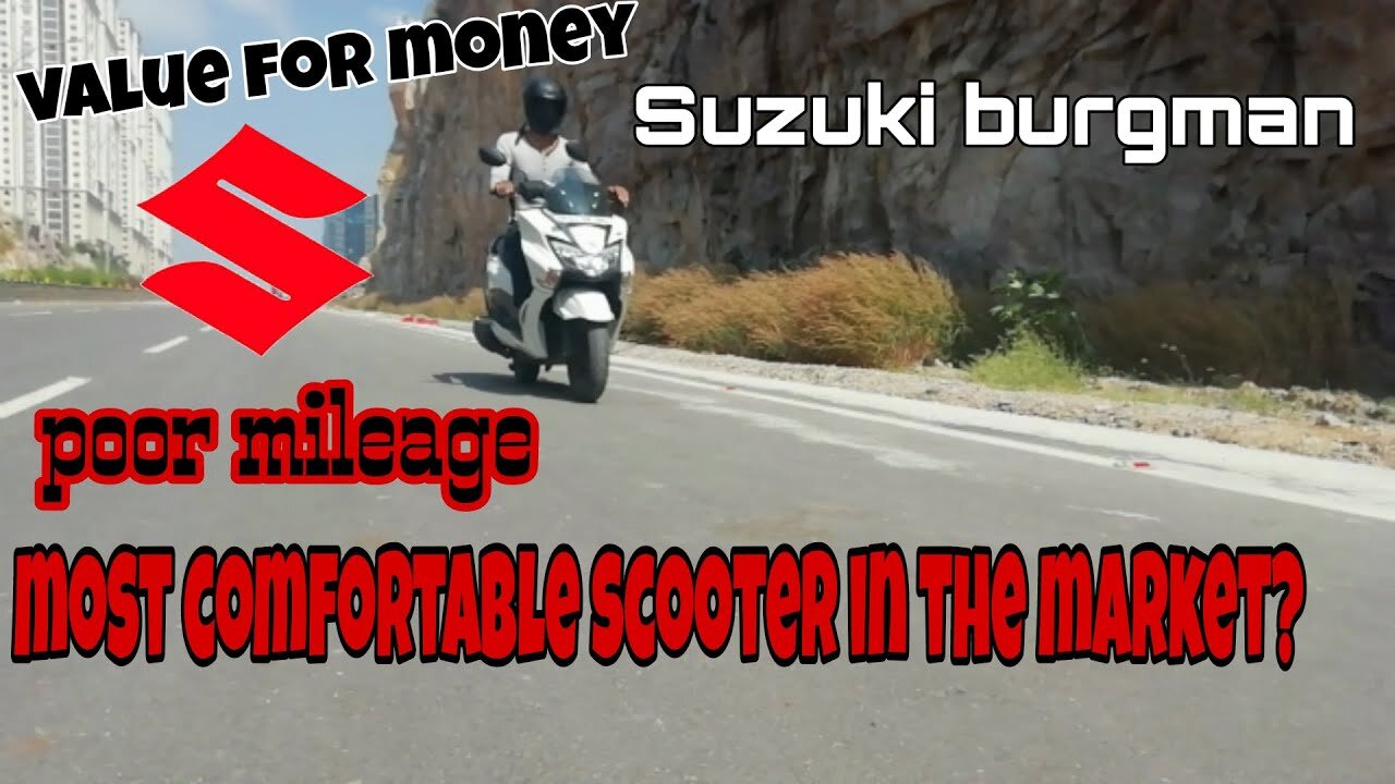 Don't Buy! Suzuki Burgman 125, Without watching this video.