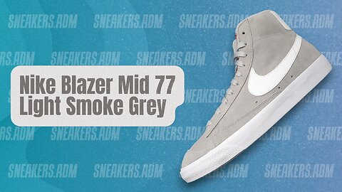 Nike Blazer Mid 77 Light Smoke Grey - CI1172-004 - @SneakersADM