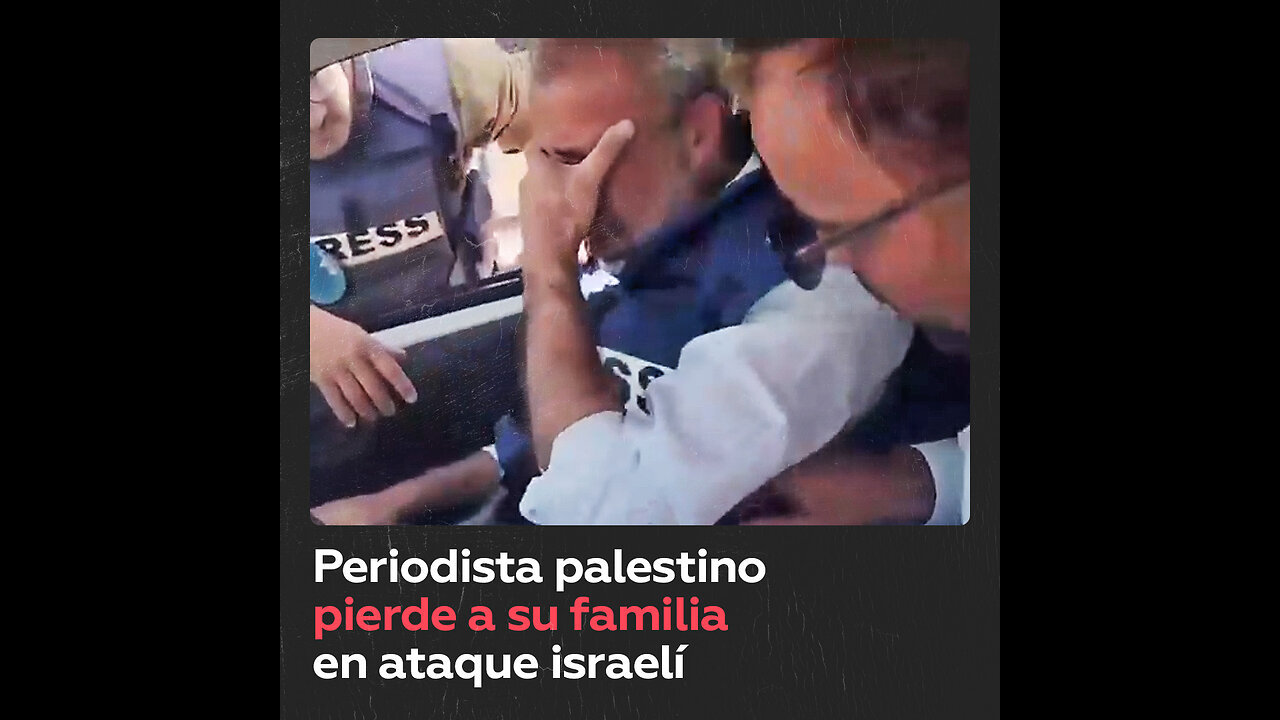 Periodista palestino pierde a su familia en ataque israelí a la Franja de Gaza