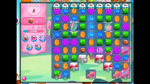 Candy Crush Level 6010 Talkthrough, 23 Moves 0 Boosters