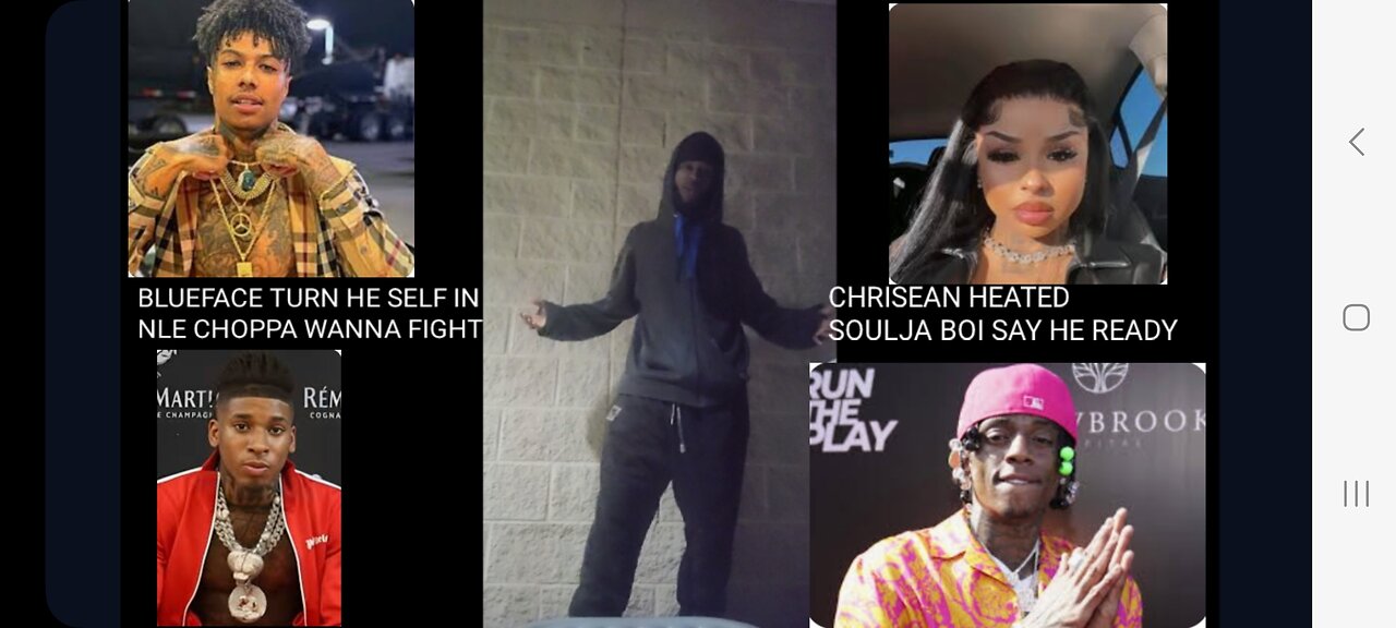 BLUEFACE TURN HIS SELF IN NLE CHOPPA TURN DOWN DA FADE SOULJA BOY READY CHRISEAN ROCC UP🔵