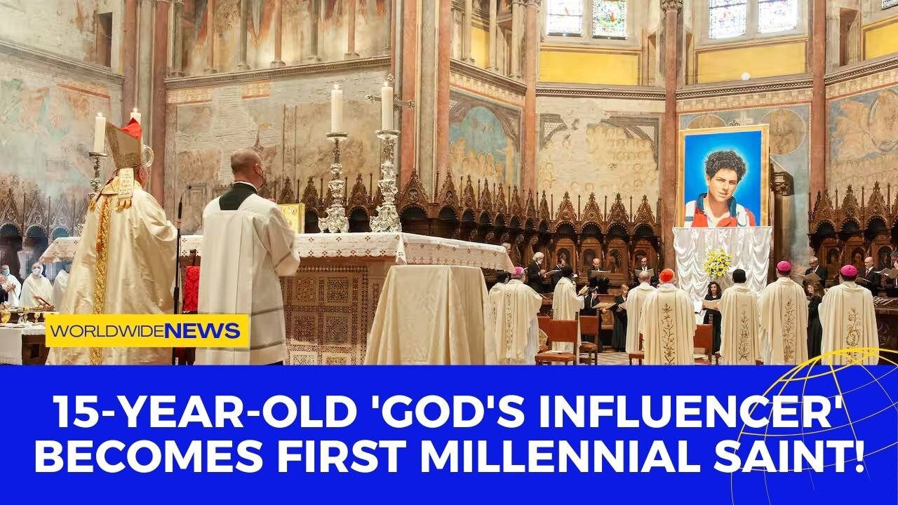 15-Year-Old 'God's Influencer' Becomes First Millennial Saint!