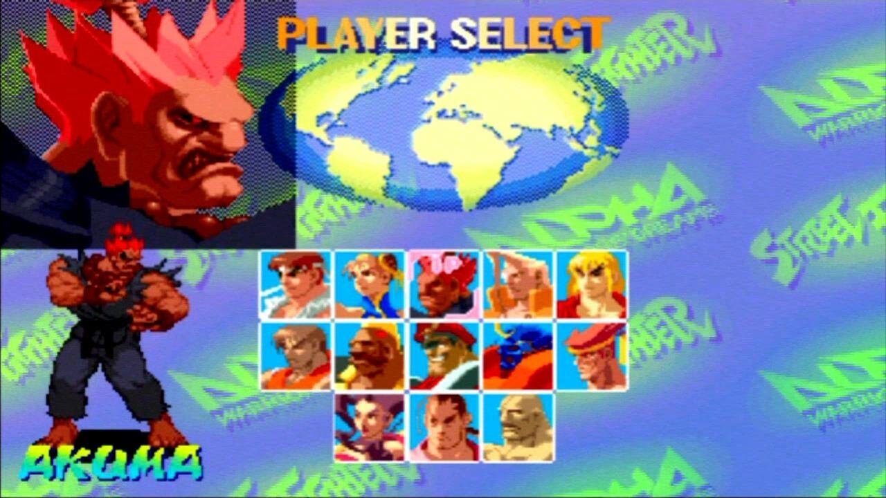 STREET FIGHTER ALPHA (Akuma) [Capcom, 1995]