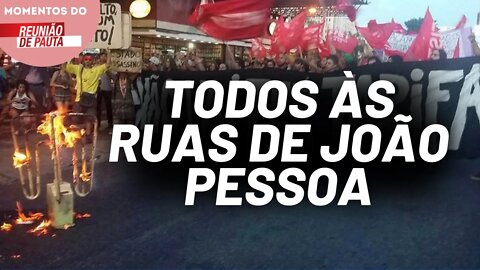 Militantes do PCO na Paraíba chamam para ato contra o aumento da passagem | Momentos