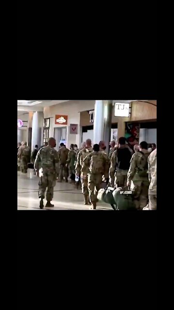 Atlanta Airport Last Night..... Something's up.