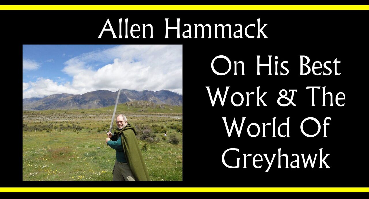 Allen Hammack On His Best Work & Greyhawk (Interview Excerpt)