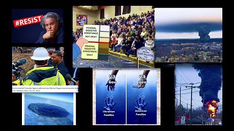 East Palestine USA Is So Fvckd Up Even Wokest Of Woke Are Waking Up To The Global Equity Bullshiit