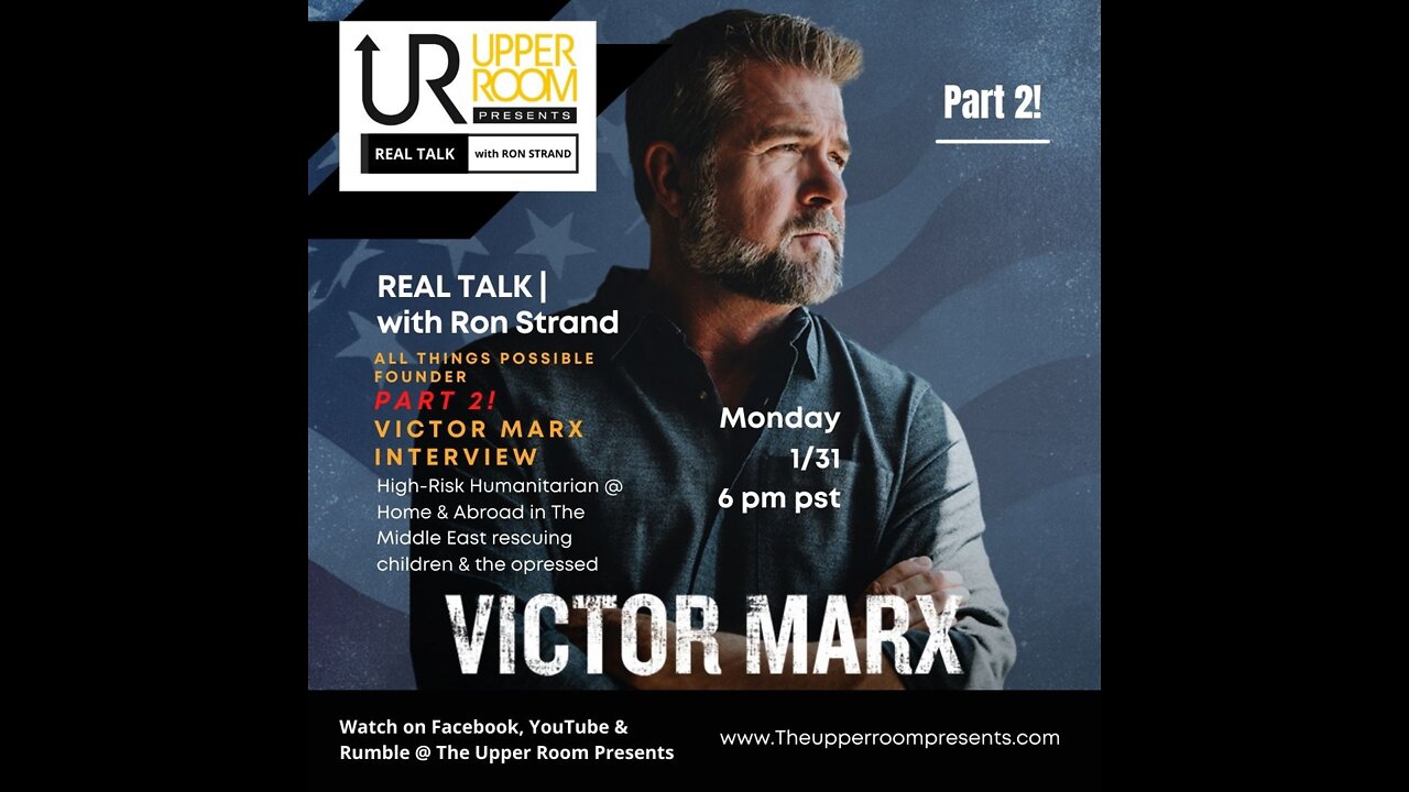 Part 2! Interview with Victor Marx