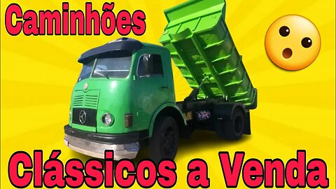 Ep.79 🚚 Caminhões Clássicos à Venda 📉 QRA Oliveira