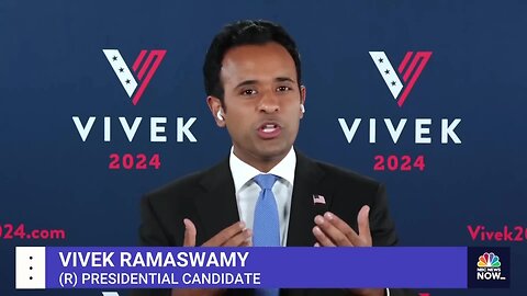 Vivek Ramaswamy says NO to "Number Two Position" on NBC News, won't be Vice President