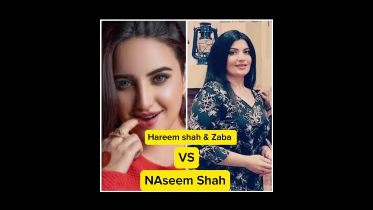 Hareem shah vs zaba shah vs naseem shah