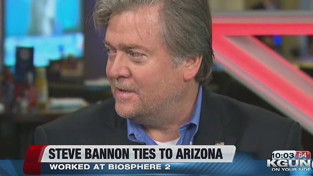 Steve Bannon has ties to Biosphere 2