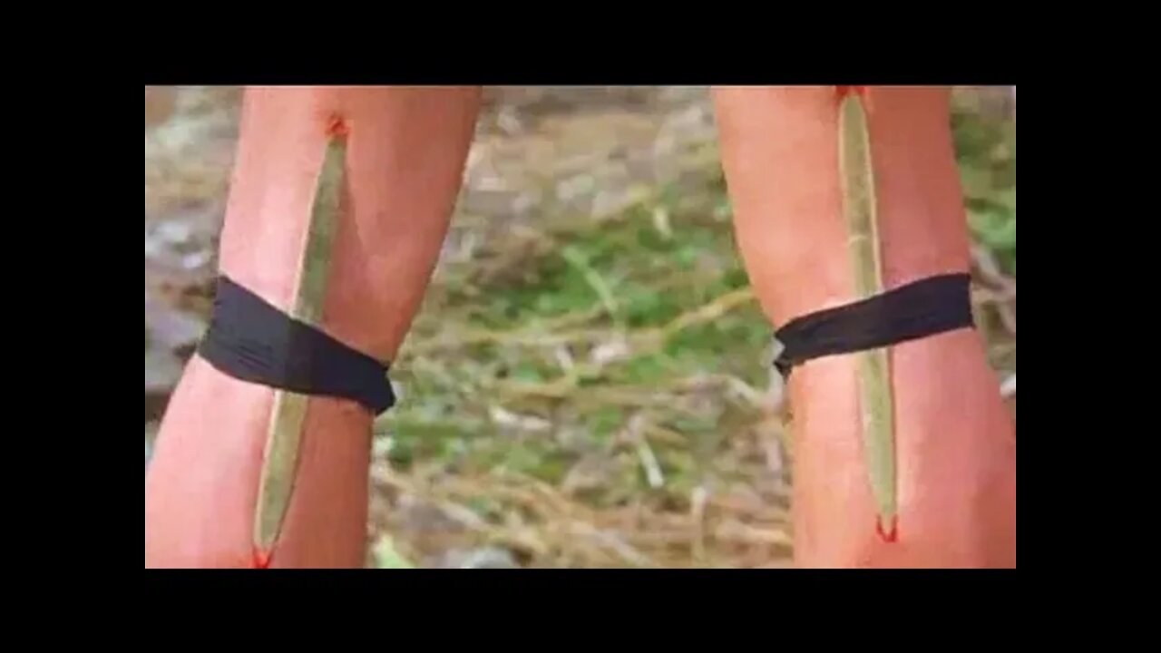 He Ties Knife To His Leg For 20 Years & Now His Leg Can Defeat Anyone