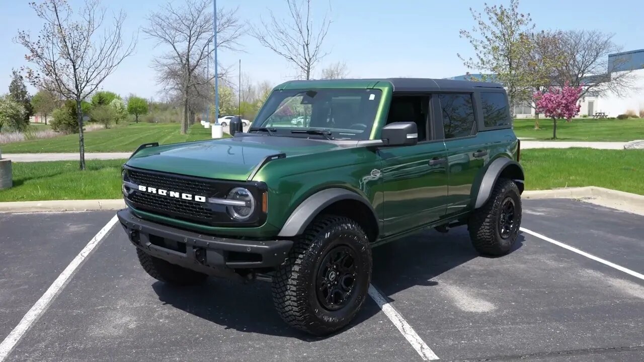 2022 Ford Bronco Wildtrack Sasquatch 4 Door