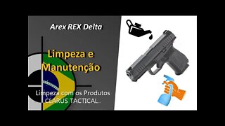 Limpeza e Manutenção - Arex REX Delta - 9mm Luger semi auto Pistol