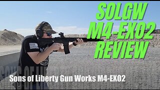 Sons of Liberty Gun Works M4-EXO2 5.56 NATO Rifle - 16". - SOLGW Review