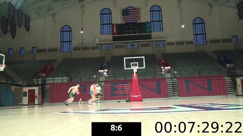 UPenn Palestra: 2v2 Rower vs Wrestlers Basketball