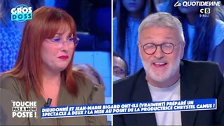 DIEUDONNE REAGIT AU PASSAGE DE CRYSTEL CAMUS SUR TPMP. Dieudo et Bigard chez Hanouna #foutupourfoutu