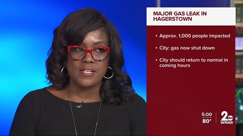 About 1,000 people forced to evacuate homes due to major gas leak