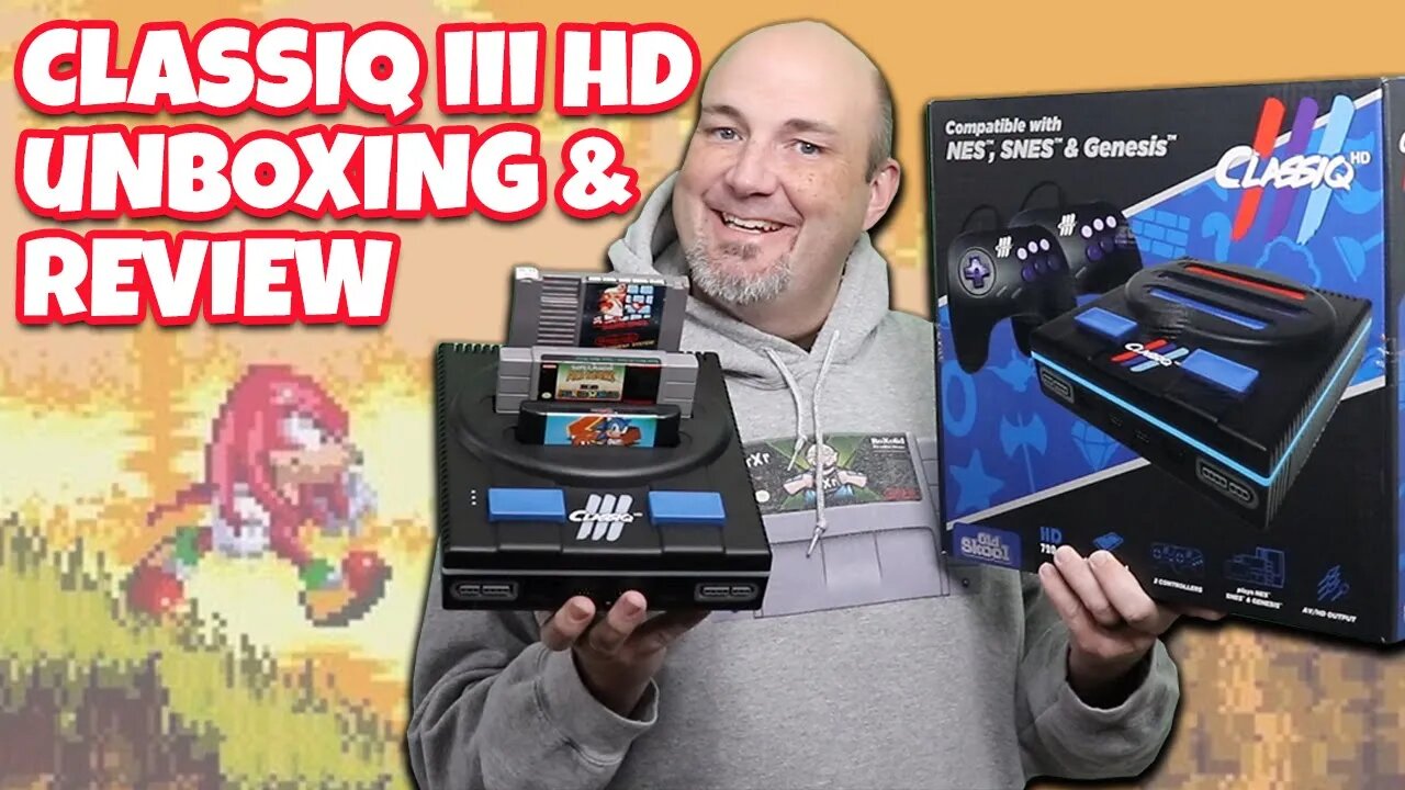 Old Skool Games Classiq III HD Unboxing & Review - 720P Retro Games