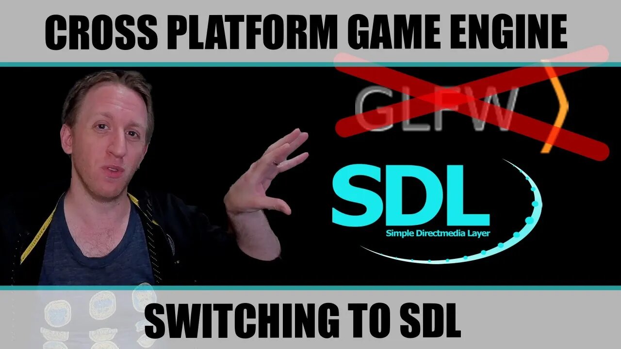 Adding SDL (Preparing for Android and Web exports) | Cross Platform Game Engine Development