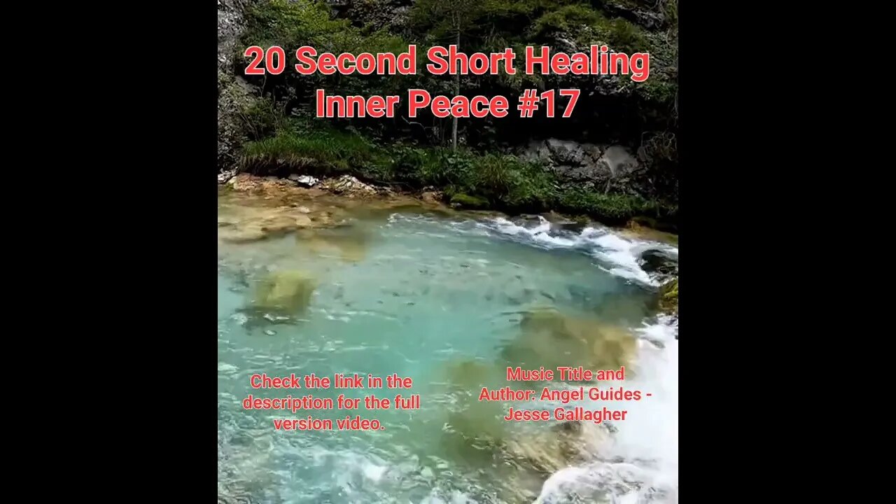 20 Second Short Healing Inner Peace | Meditation Music | Angel Guides | #17 #Meditation #shorts